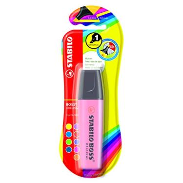 Imagem de Marca Texto STABILO BOSS Rosa Blister com 1 unidade