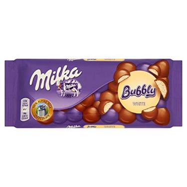 Imagem de Chocolates Importados da Polônia - Milka Bubbly White