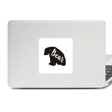 Imagem de Adesivo de urso polar e animal branco decalque vinil paster laptop decoração PC