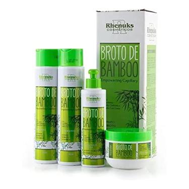 Imagem de Kit Extrato Broto de Bamboo 100% Natural Anti Queda e Fortalece