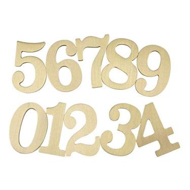 Imagem de Placa flutuante 3D de 1/2/3 polegada, número 0-9, letra A-Z, placa de latão, dígitos do alfabeto, placa de porta para casa ao ar livre, escritório, quarto, quarto, antiferrugem, durável