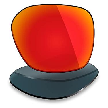 Imagem de Mryok Lentes de reposição polarizadas para Oakley Proxy OO9312 - Vermelho fogo