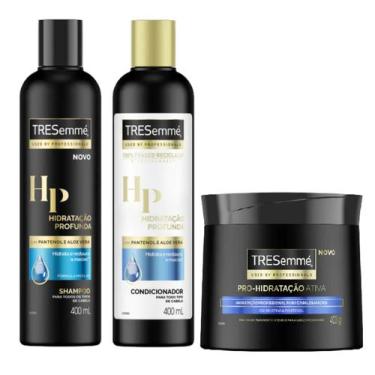 Imagem de Tresemmé Kit Hidratação Profunda 400 Ml (Shampoo, Condicionador, Másca