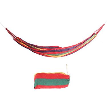 Imagem de Rede,Rede De Acampamento Portátil, Viagem Interna De Alta Resistência Ao Ar Livre, Redes Leves Para Acampamento Ao Ar Livre, Jardim E Praia(vermelho)