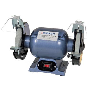 Imagem de Motoesmeril Plus 300-06  Com Motor Monofásico 1/2Cv Bivolt Menegotti