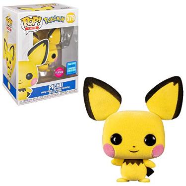 Imagem de Funko Pop! Pokemon Pichu Flocked Exclusive #579