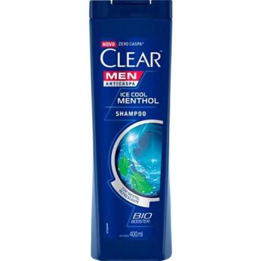 Imagem de Shampoo Clear Men Anticaspa Ice Cool Menthol 400 Ml