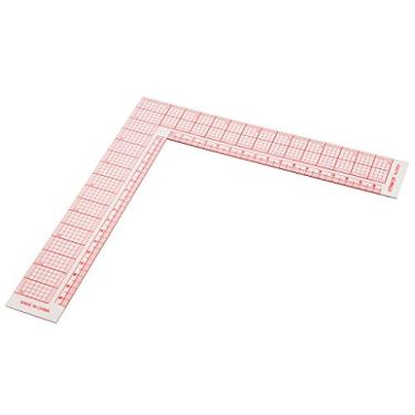 Imagem de Kowaku Régua universal patchwork colcha costura artesanato ângulo 90 graus