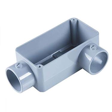 Imagem de Condulete fixo 1" tipo "LL" - sem tampa / sem rosca / sem pintura Tramontina