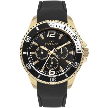 Imagem de Relógio TECHNOS masculino dourado silicone 6P29ALF/2P