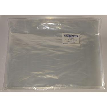 Imagem de Camiseta/sacos de vestuário de plástico transparente de poliéster 1000-9 x 12" 1 milímetro 5 polegadas Trava de aba traseira