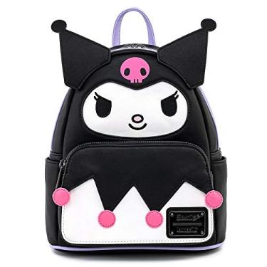Imagem de Loungefly Sanrio Hello Kitty Kuromi Cosplay, bolsa de ombro feminina adulta com alça dupla