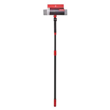 Imagem de Powermaid Mop Limpa Vidros com Cabo extensível para longo alcance - Vermelho e Cinza
