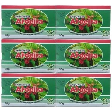 Imagem de 6 Sabonetes de Aroeira Natural Glicerinado em Barra