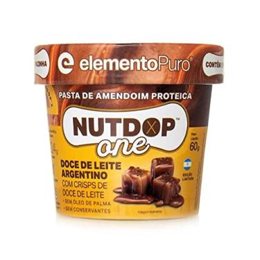 Imagem de Nutdop One Pasta de Amendoim (60g) - Doce de Leite Argentino com Crisps de Doce de Leit - Elemento Puro, Elemento Puro