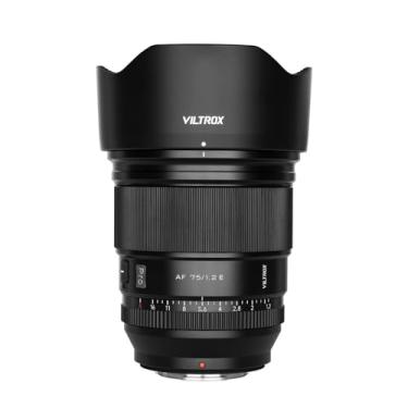 Imagem de VILTROX Lente 75 mm f/1.2 F1.2 PRO E APS-C Foco Automático Lente Prime Ultra Grande Angular Compatível com Câmeras Sony E-Mount Mirrorless a7R a7RIII a7IV a7RV A1 ZV-E1 a6000 a6400 a6600 ZV-E10 FX30