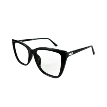 Imagem de Armação De Óculos Mey Eyewear Me3069 C01 55 Gatinho Feminino