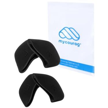 Imagem de MYCOURAG Almofadas de nariz pretas de substituição para óculos de sol Oakley Flak Jacket/Flak Jacket XLJ