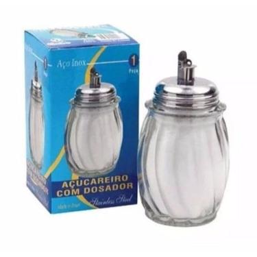 Imagem de Acucareiro C- Dosador Inox-vidro Globo 1801
