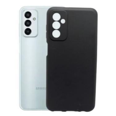 Imagem de Capa Case Preta Aveludada Para Galaxy M23 Silicone - Mustangshop