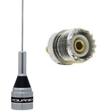 Imagem de Antena Móvel 1/4 Vhf 131-900mhz 200w 50cm M-300c Conector Para Rádio C