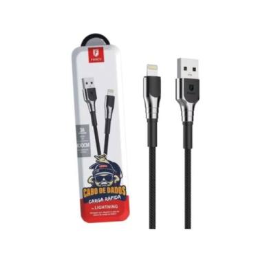 Imagem de Cabo USB/ lightning para iPhone nylon 1M Fancy