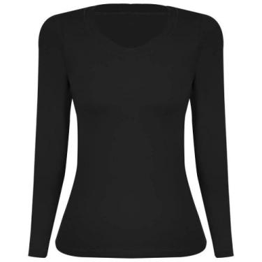 Imagem de Blusa Manga Longa Sem Costura Lupo 45138-001, P