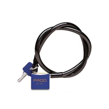 Imagem de Cadeado Bicicleta Sm E - 30mm Azul - Pado