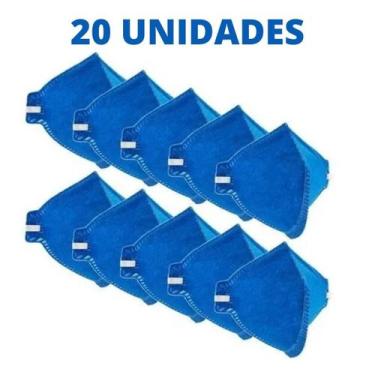 Imagem de Máscara Respiração sem Válvula PFF2 ProSafety - 20 unidades - Pro safe
