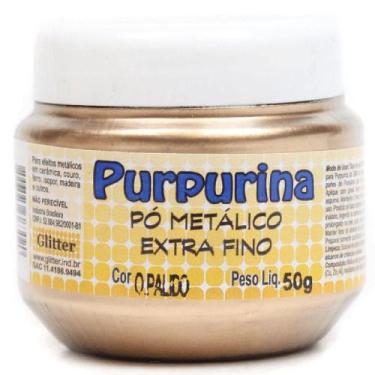 Imagem de Purpurina Glitter 50g Ouro Pálido