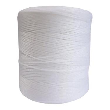 Imagem de Bobina Corda Fio 2Mm Trançada Polipropileno Seda - Branca - Gismar Red