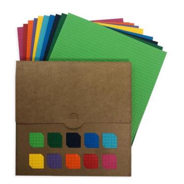 Imagem de Papel Color Plus Textura Kit Tex Papel Ref H099, Papel Color Plus 180g