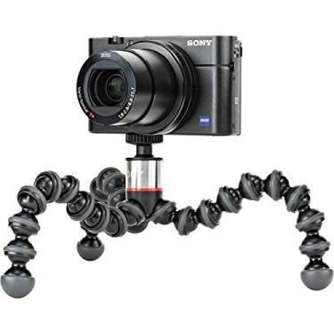 Imagem de JOBY GorillaPod 500: um tripé compacto e flexível para câmeras subcompactas, aponte e dispare, câmeras 360 e outros dispositivos de até 500 gramas