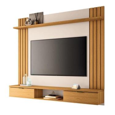 Imagem de Painel Home Suspenso Solus TV até 70" Polegadas - HB Móveis, Cinamomo/