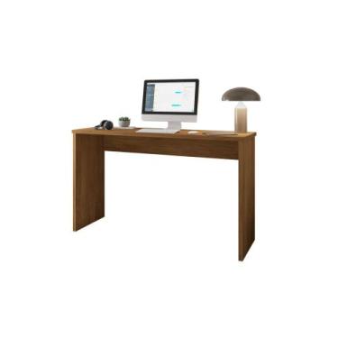 Imagem de Mesa De Computador Gávea Escrivaninha Escritório Cor Freijó - Móveis L