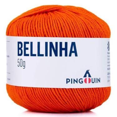 Imagem de Linha Bellinha 50g - Pingouin, 7211 LARANJA REDE