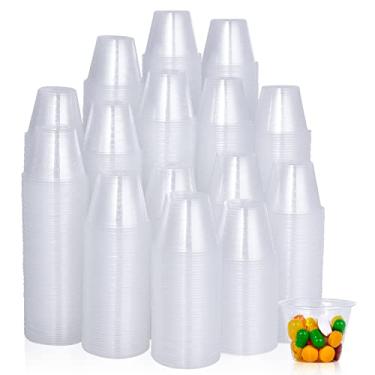 Imagem de Pacote com 1800 copos de medicamentos descartáveis (28 g), copos medidores de plástico médico para fins médicos ou mistura e medição de resina, epóxi, artes e artesanato faça você mesmo, tinta,