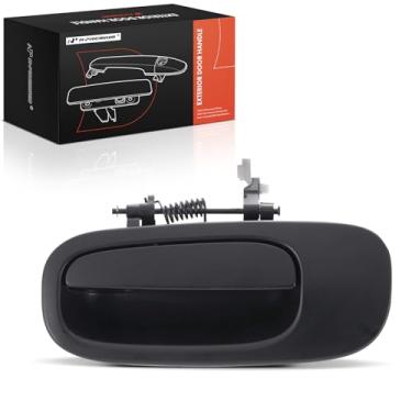 Imagem de A-Premium Maçaneta externa traseira esquerda do lado do motorista compatível com Dodge Charger 2006 2007 2008 2009 2010, preto liso, substituição # YS97AXRAF