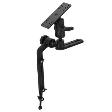 Imagem de Suporte Ball Fish Finder de 1,5 pol. para Com Aderência Aprimorada, Suporte de Liga de Alumínio de Nylon, Aplicação Versátil para Entusiastas da Pesca Canoa de Barco de