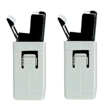 Imagem de 2 peças MFG61979001 Locker Micro-ondas Slide Out Hood Locker Apto para Micro-ondas LG, MFG61979001 Locker Compatível com Fornos de Micro-ondas Kenmore (preto ou branco)