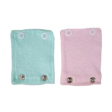 Imagem de Kit 5 Un Extensor Body Bebe Botões De Pressão Em Aço Atacado - Batutin