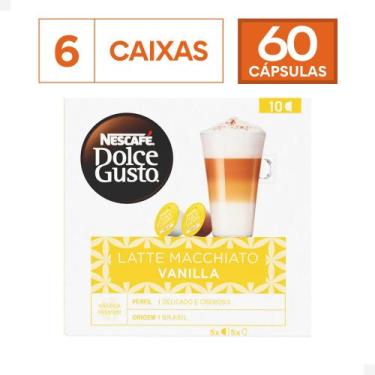 Imagem de Combo 60 Cápsulas Latte Vanilla Dolce Gusto