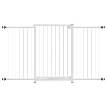 Imagem de Grade portãozinho pet bebê divisor ambiente corredor 70 cm 100 cm até 
