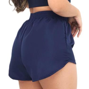 Imagem de short tactel feminino casual  saida de praia corrida shorts  academia 