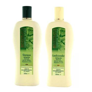 Imagem de Kit Antiqueda Sh + Cond Jaborandi 2 Produtos Bio Extratus 500ml - BioE