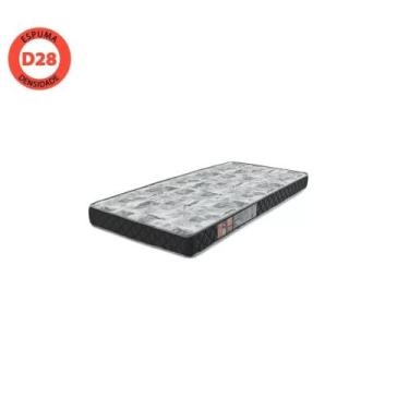 Imagem de Colchão Solteiro Espuma D-28 SONOMAR  liso/azul claro com (881,8814 al