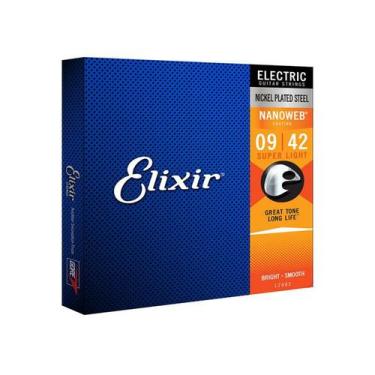 Imagem de Encordoamento elixir 009 guitarra super light 12002