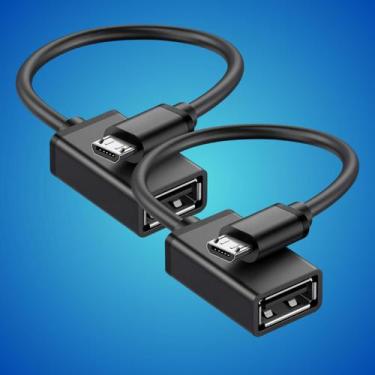 Imagem de Kit Adaptador Tipo C Usb Cabo OTG Conector Conversor - Escolha Seu Kit