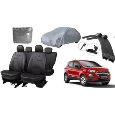 Imagem de Jogo de Capas EcoSport 13-21 + Limpador de Parabrisa e Capa de Cobrir 