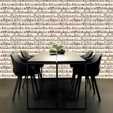 Imagem de Adesivo de Parede Cozinha Vinil Fosco Lavável 310x58cm - PapeldeParede
